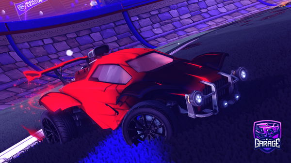 A Rocket League car design from Crazy_Cars