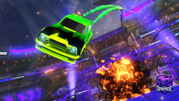 A Rocket League car design from FaZe_Panic