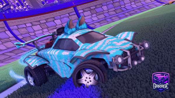 A Rocket League car design from TheFireFox88