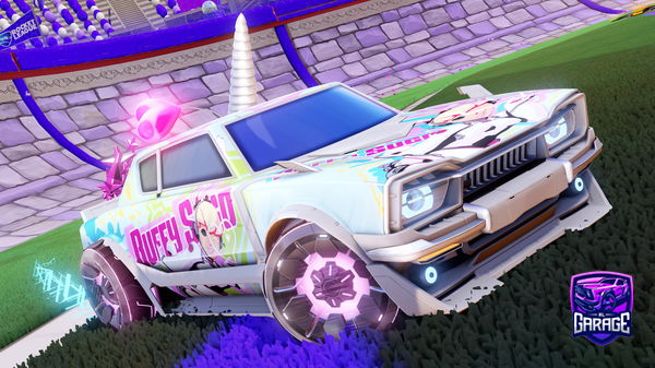 A Rocket League car design from Olo_27