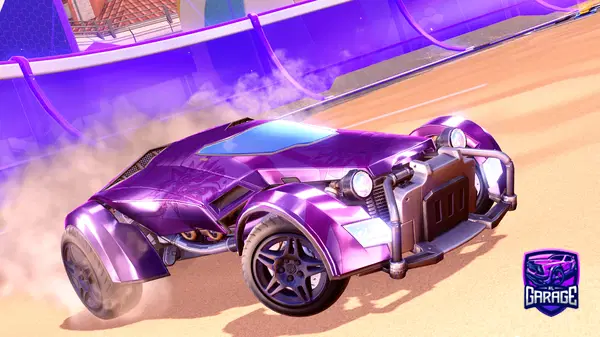 A Rocket League car design from 9holycows