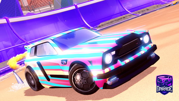 A Rocket League car design from Raimix