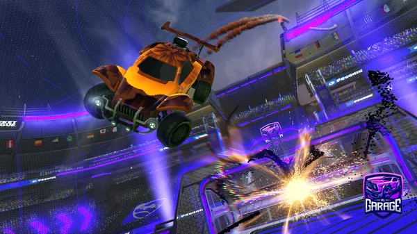 A Rocket League car design from Ailtrhassandiemen