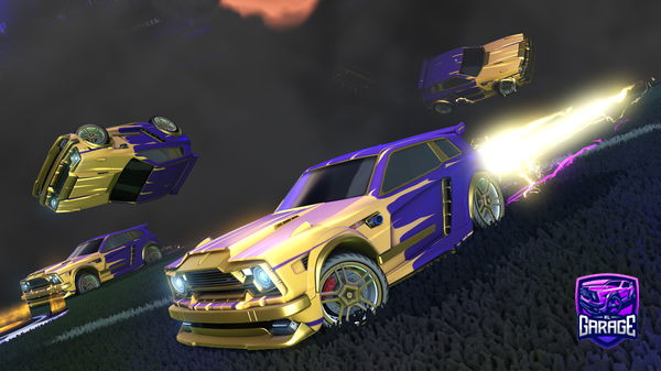 A Rocket League car design from Doodles998