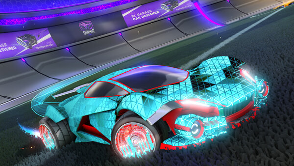 A Rocket League car design from CurtyRagsdude