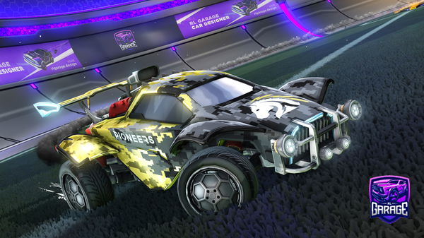 A Rocket League car design from Aspect_Gaminf