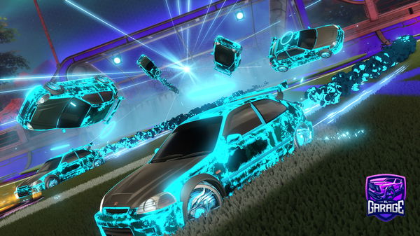 A Rocket League car design from crackialv1