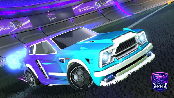 A Rocket League car design from NxtJvcob