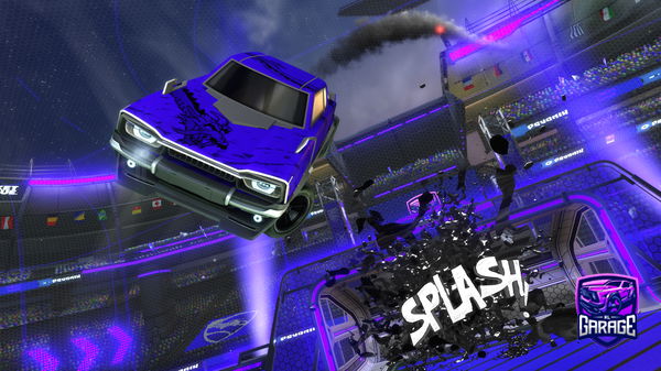 A Rocket League car design from RFCSALEX