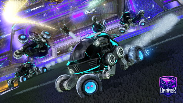 A Rocket League car design from DOLPHIN17101