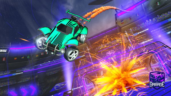 A Rocket League car design from AWildQuiche