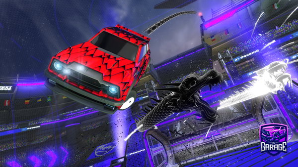 A Rocket League car design from Br3adz