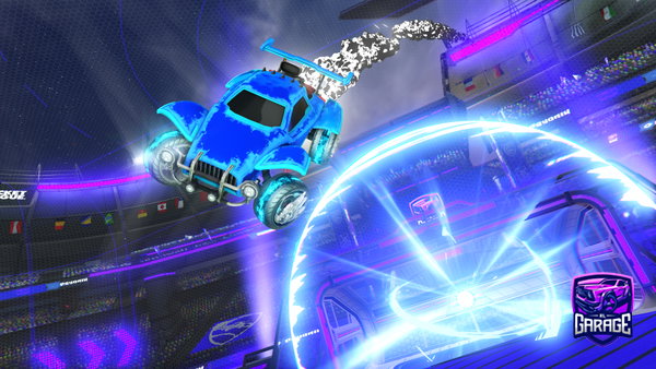 A Rocket League car design from SWFTL3GEND