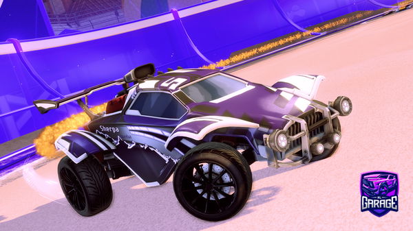 A Rocket League car design from DUCKTO14