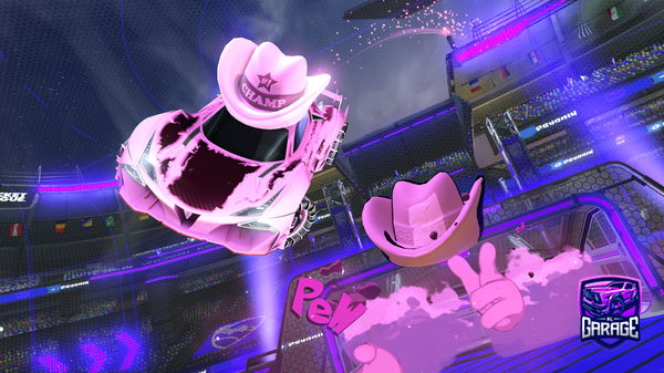 A Rocket League car design from Dinnerbone_69