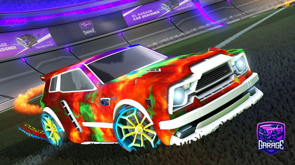 A Rocket League car design from Placetaker