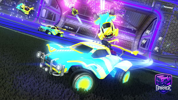 A Rocket League car design from ThaPinheadLarry