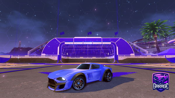 A Rocket League car design from NOMSTERGXT371