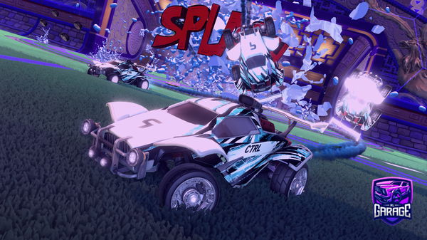 A Rocket League car design from Bmgprofu
