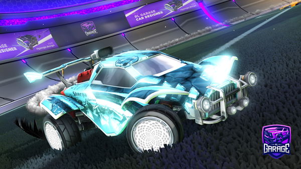 A Rocket League car design from MrUnicorn888