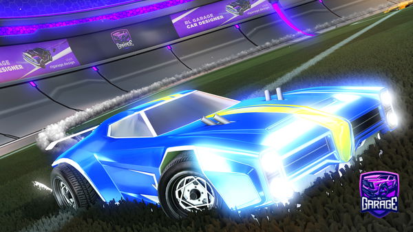 A Rocket League car design from explodingfirefox
