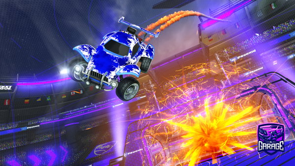 A Rocket League car design from Rattrap1940