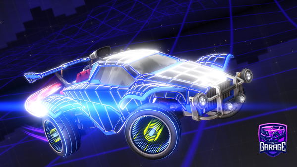 A Rocket League car design from doggo-aru