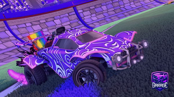 A Rocket League car design from Yalak