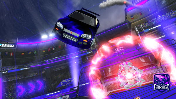 A Rocket League car design from TBGamer101