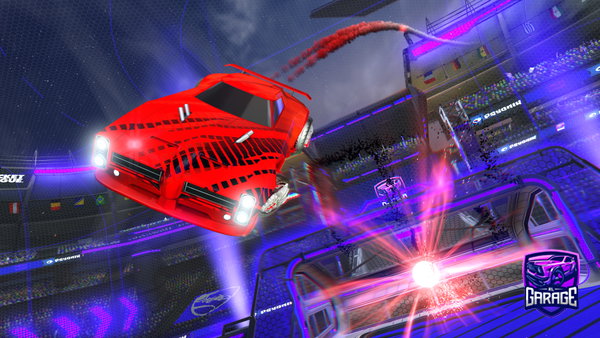 A Rocket League car design from bappleton