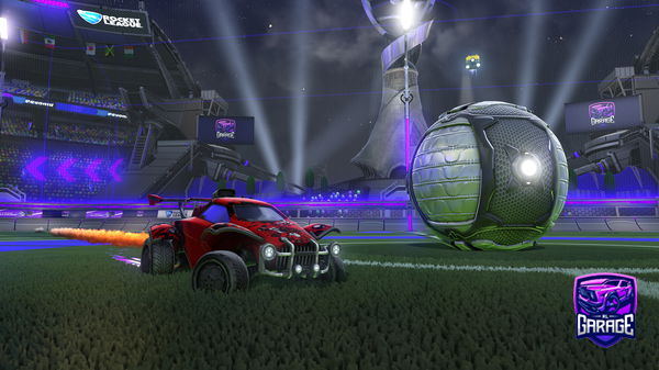 A Rocket League car design from SLWXCV