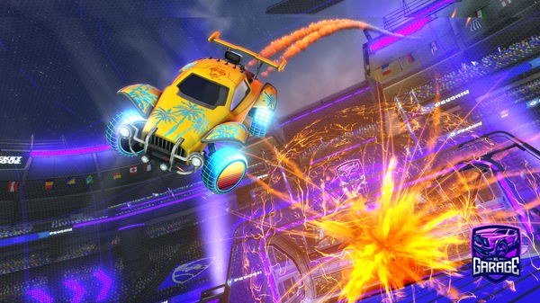 A Rocket League car design from Krswitch