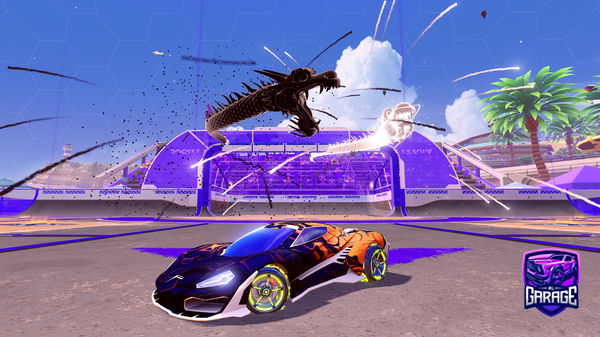 A Rocket League car design from trublud