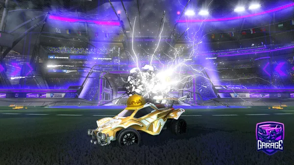 A Rocket League car design from XXAK747XX