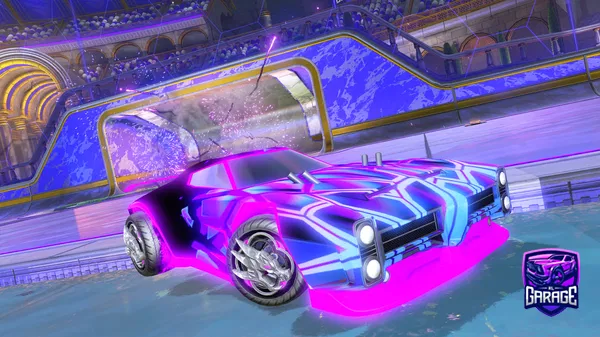 A Rocket League car design from Black_Ink