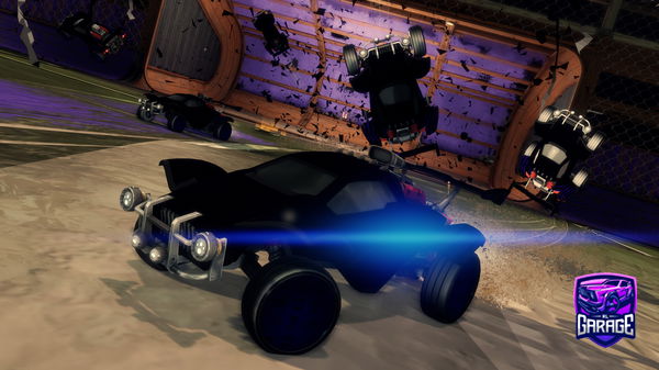 A Rocket League car design from M1GU3LLL