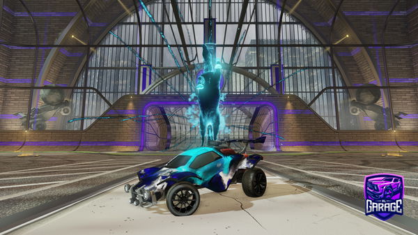 A Rocket League car design from FakeAlpha_07