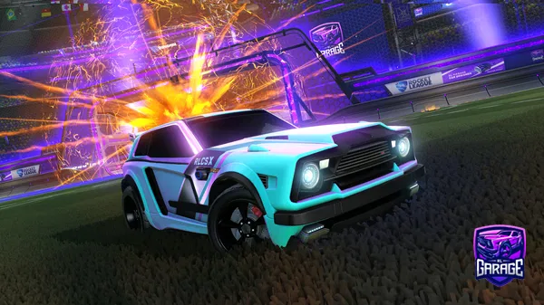 A Rocket League car design from NipaPaul