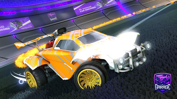 A Rocket League car design from Craig999