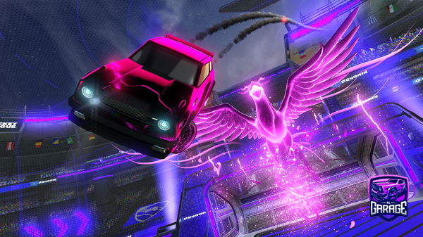 A Rocket League car design from Stinus2006