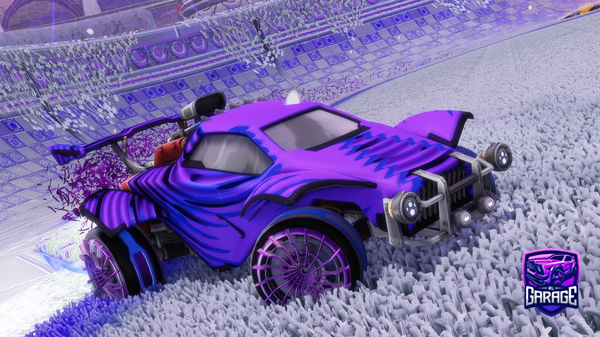 A Rocket League car design from ChappyDaBoi3