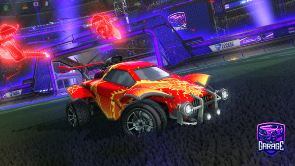 A Rocket League car design from casxcas