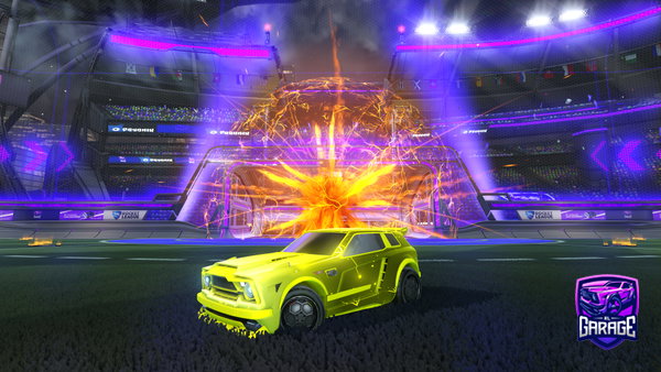 A Rocket League car design from Elinnnnnn