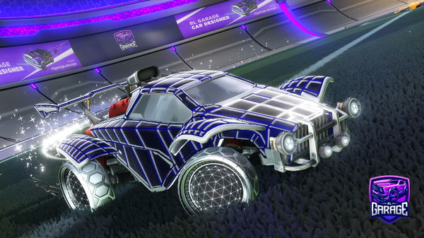 A Rocket League car design from Foo515