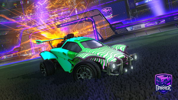 A Rocket League car design from ObliteroiD