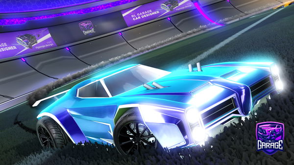 A Rocket League car design from plat1dribbler