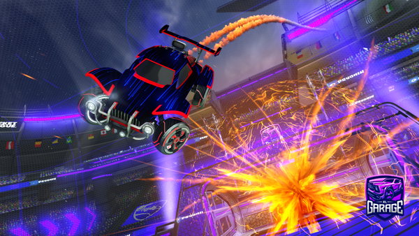A Rocket League car design from kelo24