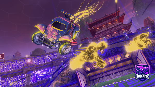 A Rocket League car design from TwitchSpaceElvis