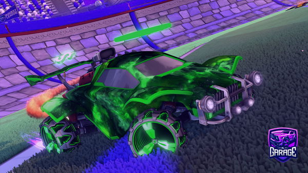 A Rocket League car design from Mryeetoligist