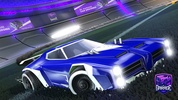 A Rocket League car design from ItzPhoenixvrYT